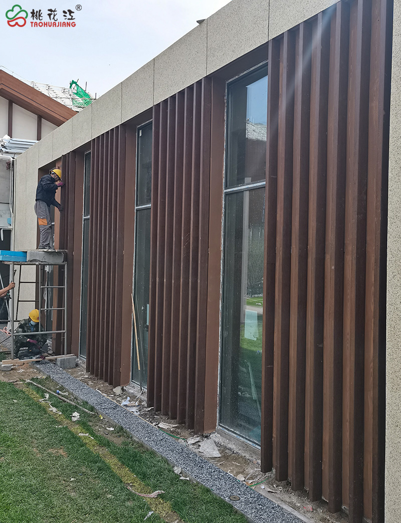 竹木格柵墻板 竹木格柵墻板