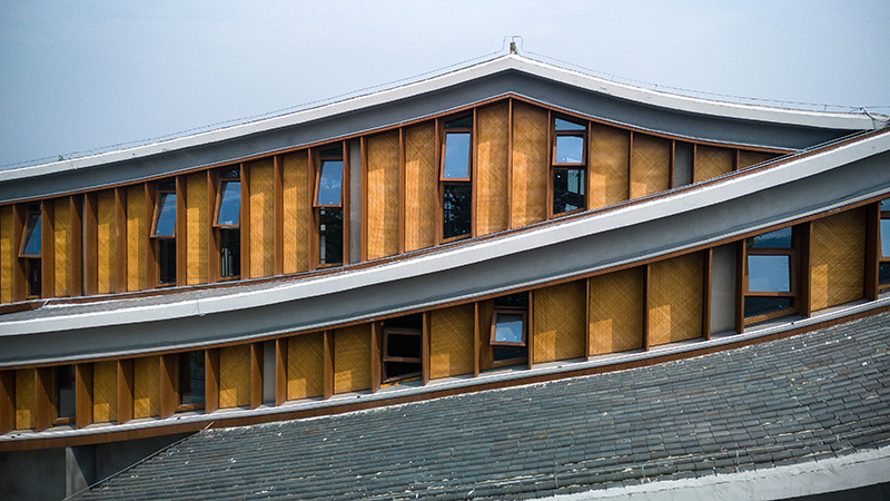 任意竹?做為格柵板、吊頂板