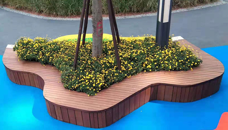 竹木圍樹(shù)椅，圍樹(shù)凳