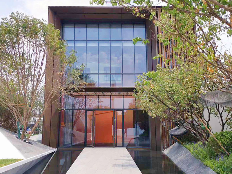 中海觀瀾庭售樓處外墻大門(mén)